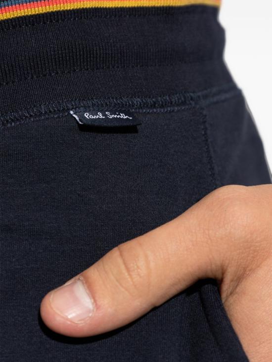 26FW 폴 스미스 아티스트 스트라이프 코튼 라운지 팬츠 M1A373M W12548 NAVY - PAUL SMITH