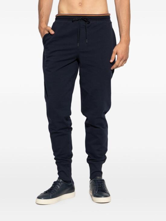 26FW 폴 스미스 아티스트 스트라이프 코튼 라운지 팬츠 M1A373M W12548 NAVY - PAUL SMITH
