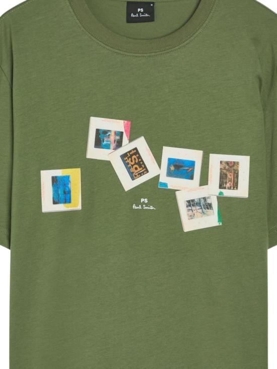 26FW PS 바이 폴스미스 반팔 티셔츠 M2R011R WP687335E GREEN - PS BY PAUL SMITH