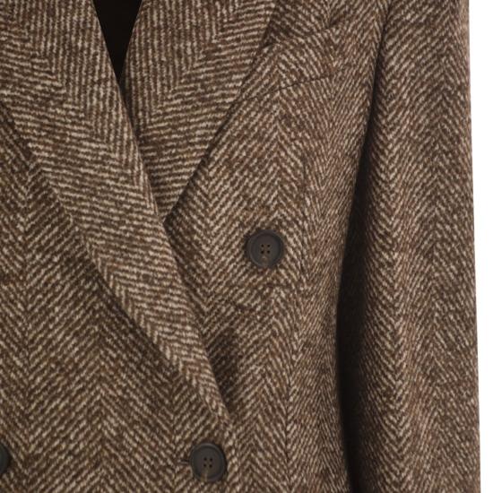 26FW 브루넬로 쿠치넬리 코트 MV4259675 TOBACCO - BRUNELLO CUCINELLI