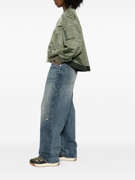 26FW 사카이 나일론 봄버자켓 SCW 301 501 KAKI - SACAI