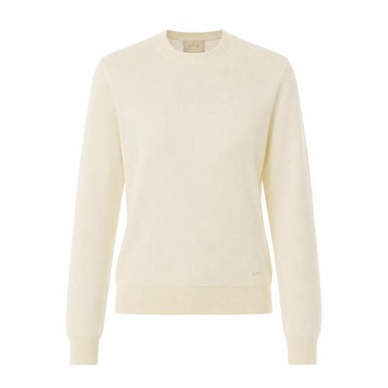 26FW 아페쎄 스웨터 WVAWM F23490 AAD White