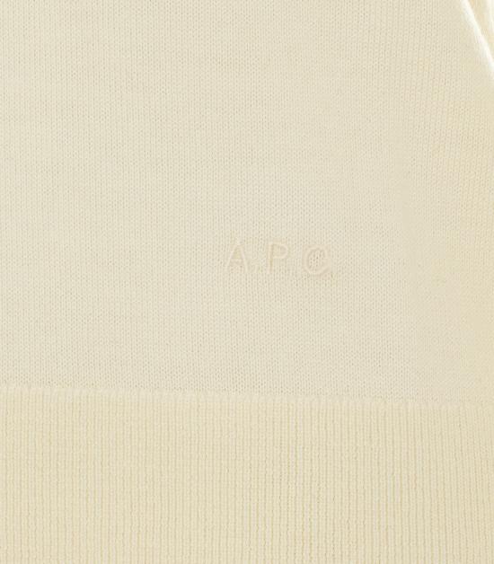 26FW 아페쎄 스웨터 WVAWM F23490 AAD White - A.P.C.