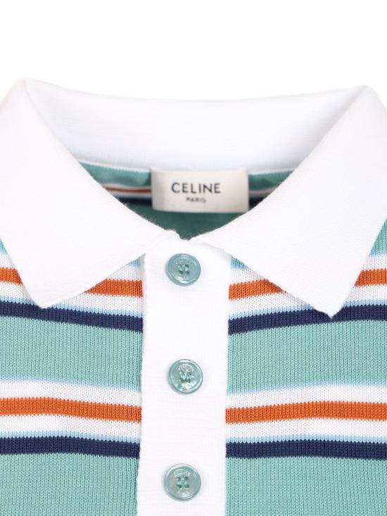 26FW 셀린느 폴로 티셔츠 RY0UL 3B21GFY6 LIGHT BLUE - CELINE
