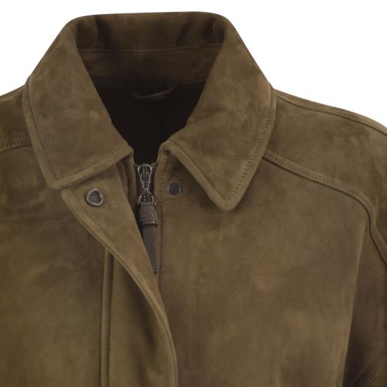 26FW 브루넬로 쿠치넬리 자켓 MPCAI7594 BROWN - BRUNELLO CUCINELLI