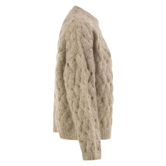 26FW 브루넬로 쿠치넬리 스웨터 MNT347520 BEIGE - BRUNELLO CUCINELLI