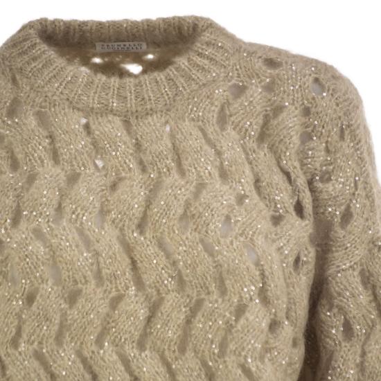 26FW 브루넬로 쿠치넬리 스웨터 MNT347520 BEIGE - BRUNELLO CUCINELLI
