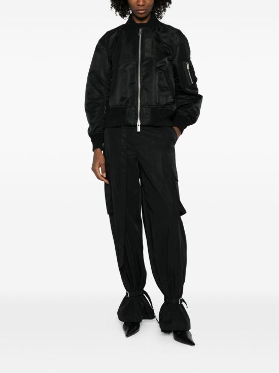 26FW 사카이 나일론 봄버자켓 SCW 301 001 BLACK - SACAI