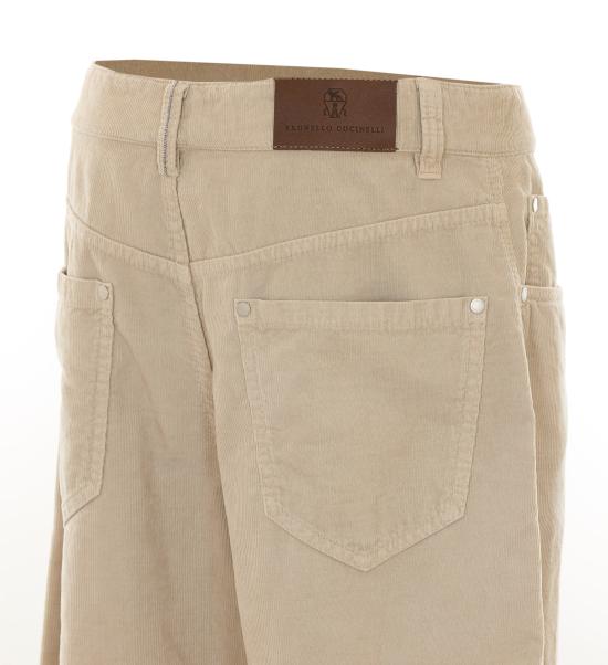 26FW 브루넬로 쿠치넬리 수트 팬츠 MB185P4021 C2471 Beige - BRUNELLO CUCINELLI