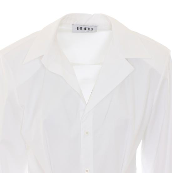 26FW 디 아티코 셔츠 261WCH00050 CCC052AA001 White - THE ATTICO