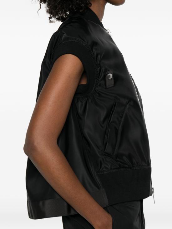 26FW 사카이 스웨터 SCW 303 001 BLACK - SACAI