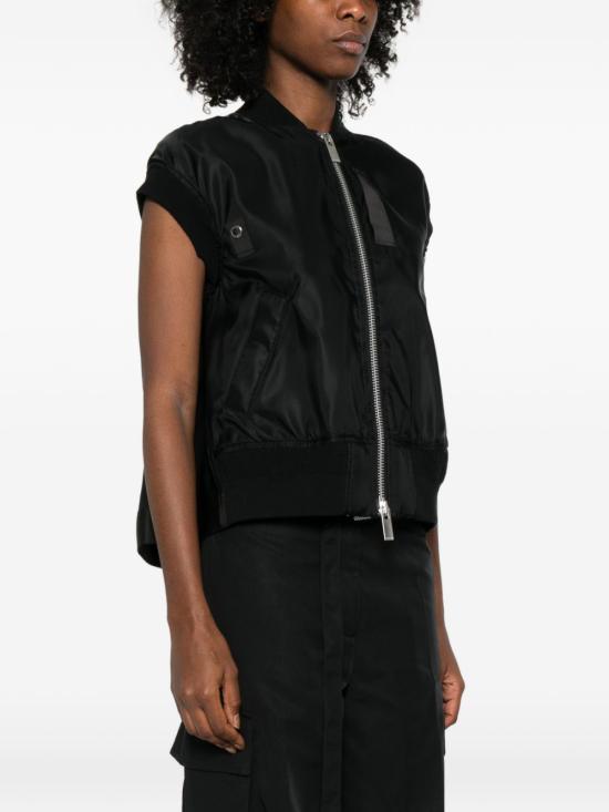 26FW 사카이 스웨터 SCW 303 001 BLACK - SACAI