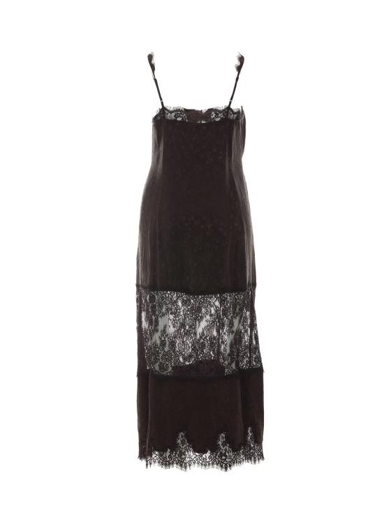 26FW 핑코 미디 원피스 107347 A3FCL72 Brown - PINKO