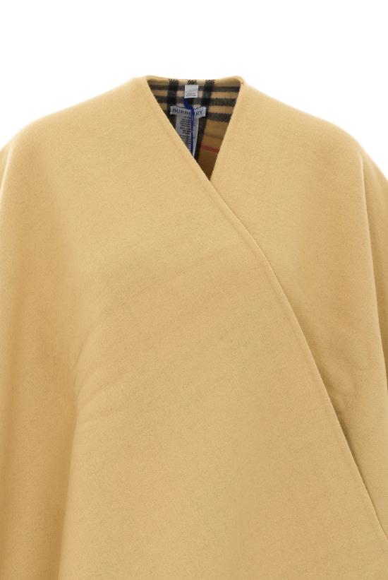 26FW 버버리 케이프 8126975 B9719 Sand - BURBERRY