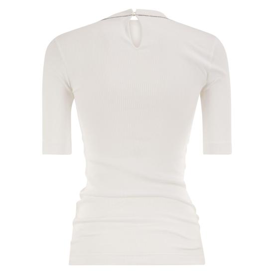 26FW 브루넬로 쿠치넬리 코튼 티셔츠 M0TC8BJ310 WHITE - BRUNELLO CUCINELLI