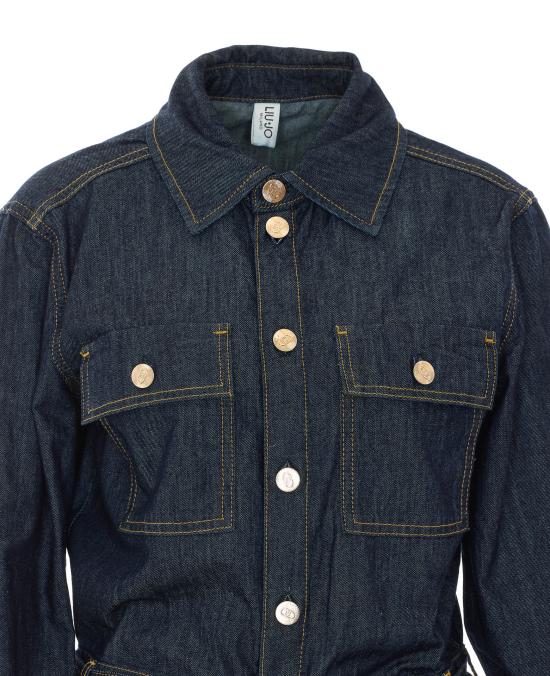 26FW 리우조 점프수트 UF6194D0268 77000 Blue - LIU JO