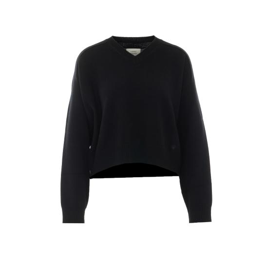 26FW 루루 드 세종 스웨터 ANZORLDS BLACK Black