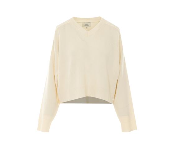 26FW 루루 드 세종 스웨터 ANZORLDS IVORY White