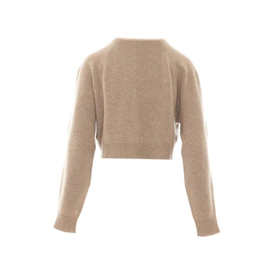26FW 루루 드 세종 가디건 HEIKE COAST BEIGE Beige - LOULOU DE SAISON