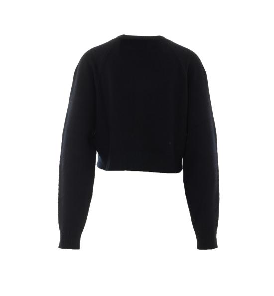 26FW 루루 드 세종 가디건 HEIKE BLACK Black - LOULOU DE SAISON