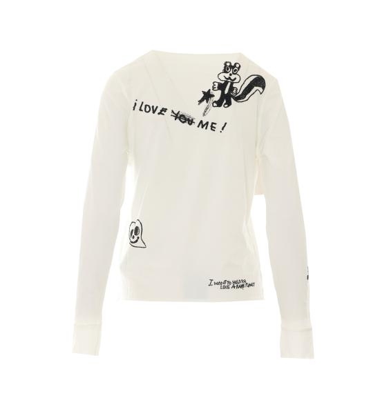 26FW 자딕앤볼테르 스웨터 JWTN02682 103 White - ZADIG & VOLTAIRE