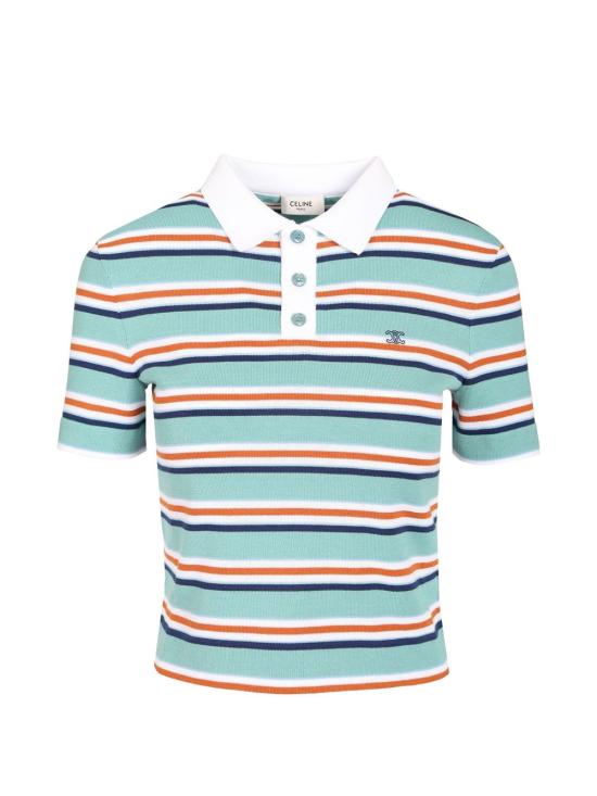 26FW 셀린느 폴로 티셔츠 RY0UL3B21 GFY6 LIGHT BLUE