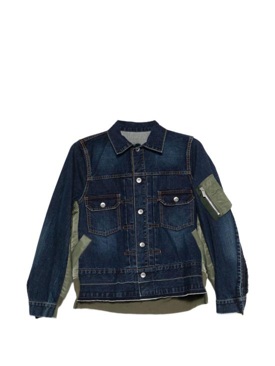 26FW 사카이 자켓 SCW 307 401 NAVY