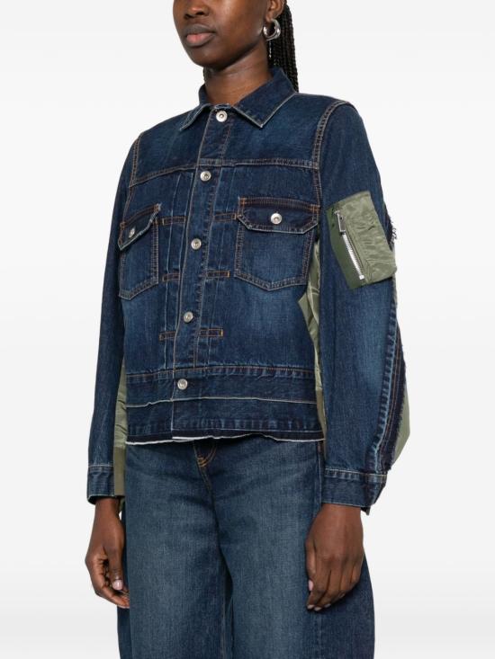 26FW 사카이 자켓 SCW 307 401 NAVY - SACAI