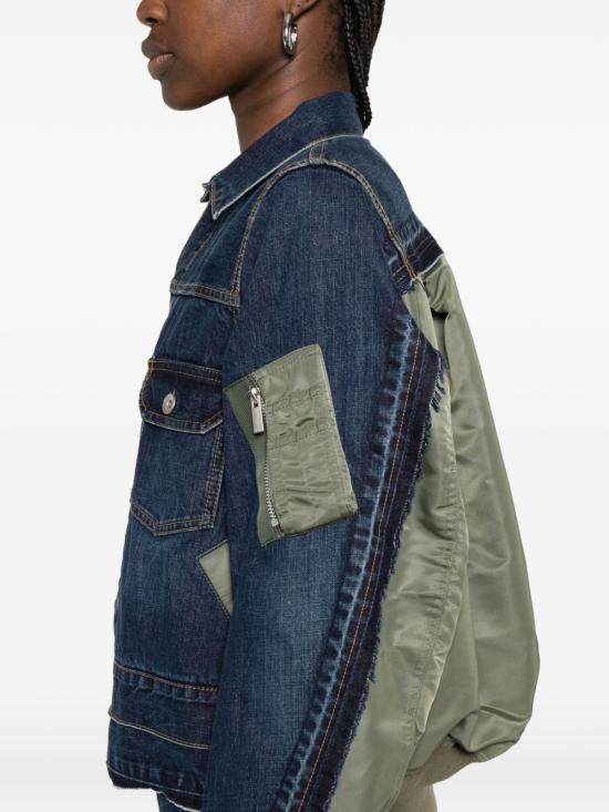 26FW 사카이 자켓 SCW 307 401 NAVY - SACAI