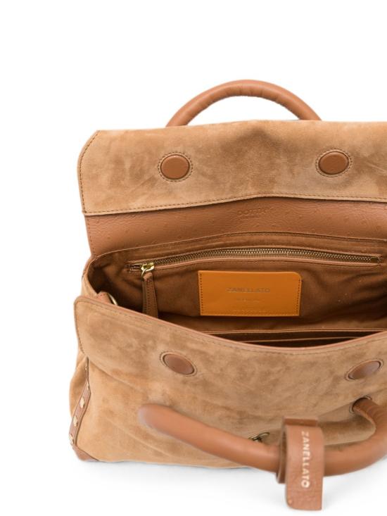 26FW 자넬라토 토트백 070800S ZASHMERECACTUSZ0248 CAMEL - ZANELLATO