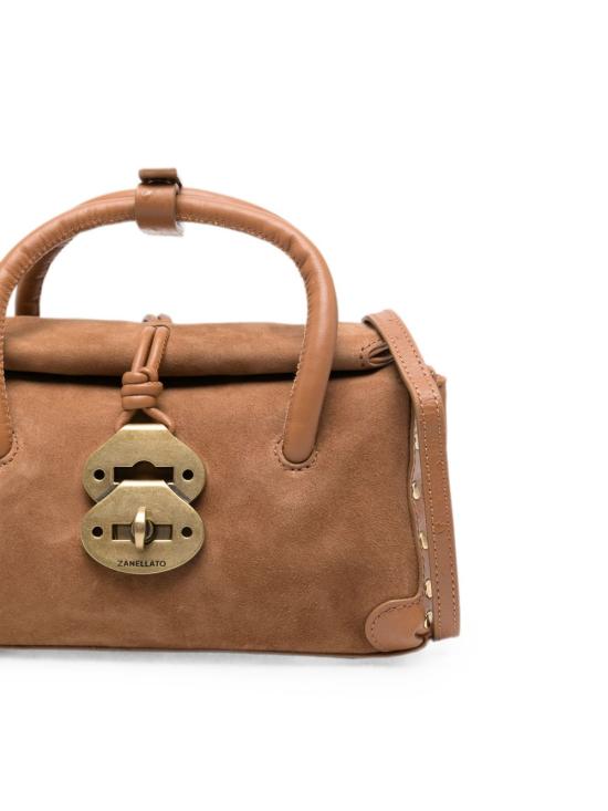 26FW 자넬라토 토트백 070800BABY ZASHMERECACTUSZ0248 CAMEL - ZANELLATO
