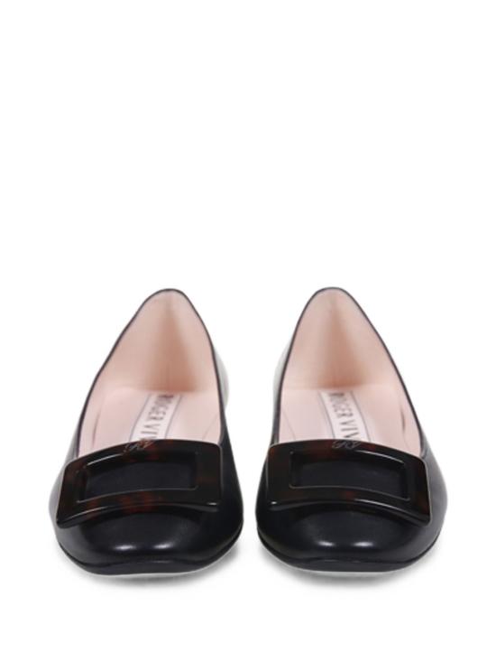 26FW 로저비비에 플랫 슈즈 RVW66839540 91TB999 BLACK - ROGER VIVIER
