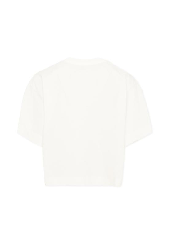 26FW [키즈] MM6 메종마르지엘라 티셔츠 M61134 MM04I M6102 IVORY - MM6 MAISON MARGIELA
