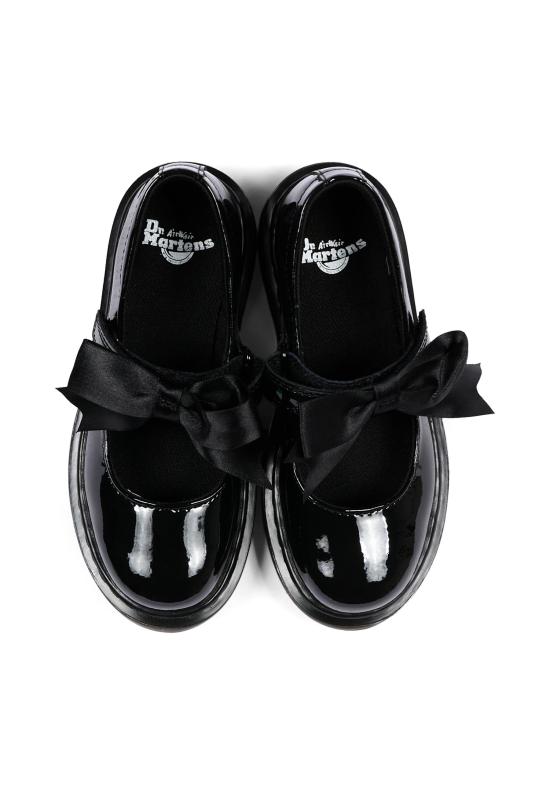 26FW [키즈] 닥터마틴 플랫 슈즈 MACCY II J 21776001 BLACK PATENT LAMPER - DR.MARTENS