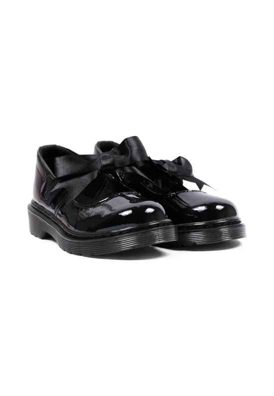 26FW [키즈] 닥터마틴 플랫 슈즈 MACCY II J 21776001 BLACK PATENT LAMPER - DR.MARTENS