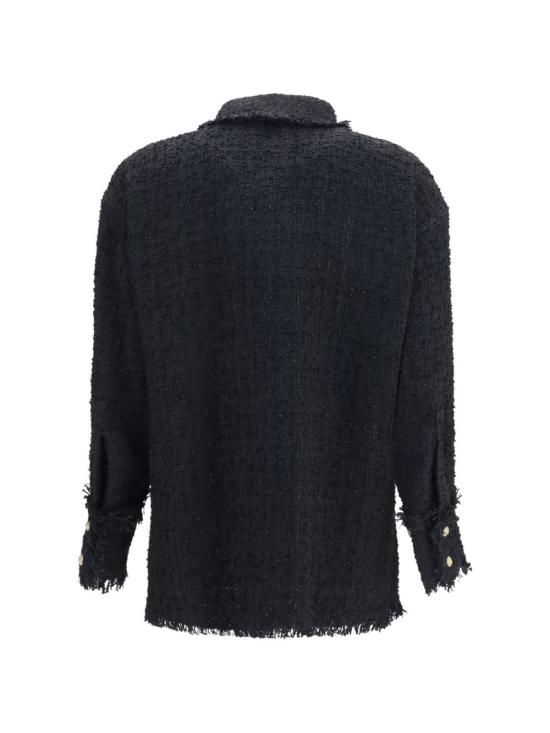 26FW 발망 셔츠 HF1HD005 XM070PA BLACK - BALMAIN