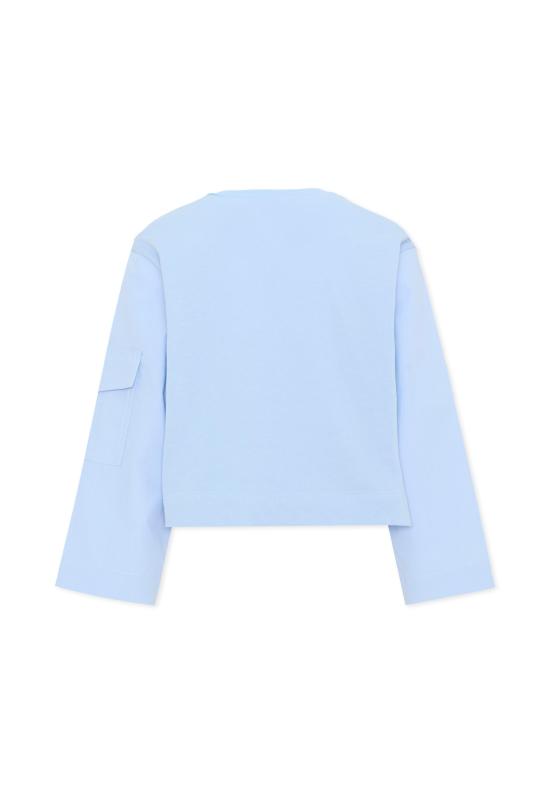 26FW [키즈] 마르니 티셔츠 M01905 M00YM 0M863 LIGHT BLUE - MARNI