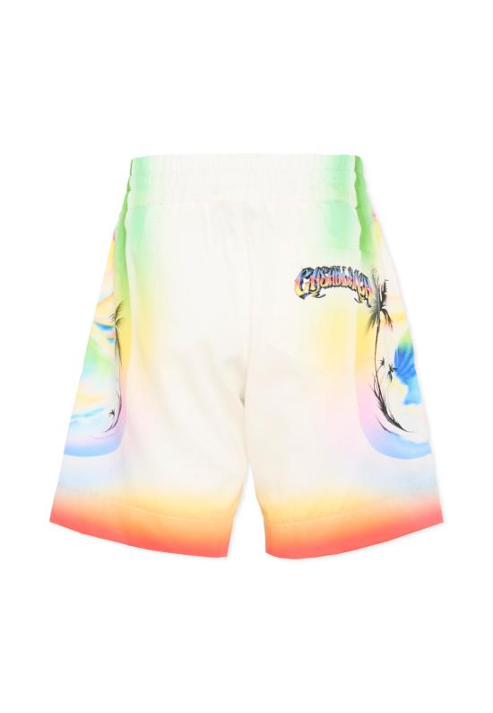 26FW [키즈] 카사블랑카 쇼츠/버뮤다 K PF26 TR 317 01 MULTICOLOR - CASABLANCA