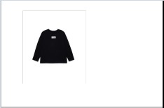 26FW [키즈] MM6 메종마르지엘라 티셔츠 M61164 MM04I M6900 BLACK