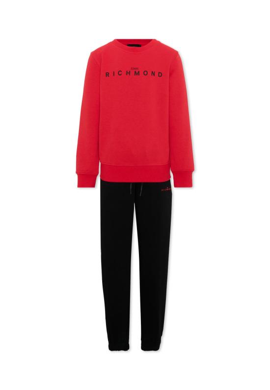 26FW [키즈] 리치몬드 오버롤 RBA26006CF RED BLACK RED
