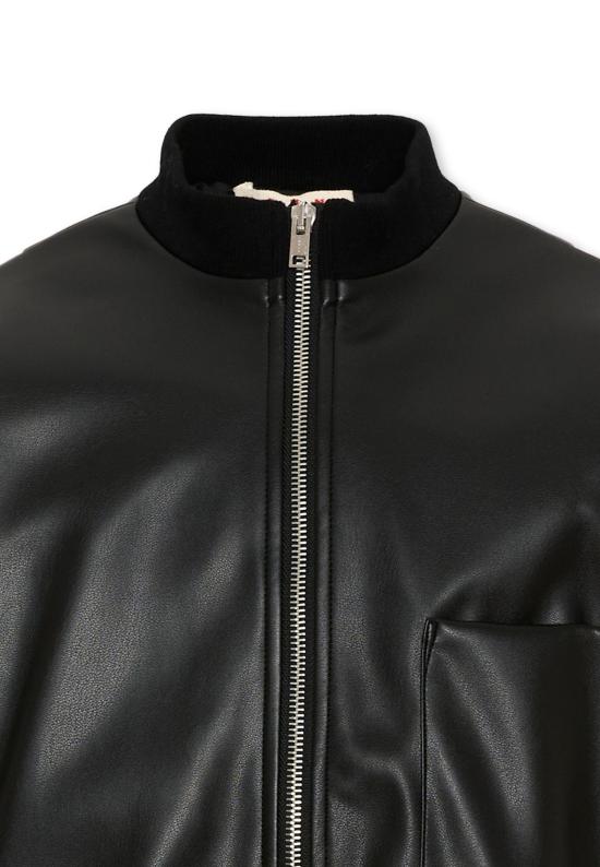 26FW [키즈] 마르니 봄버 자켓 M01977 M00W2 0M900 BLACK - MARNI