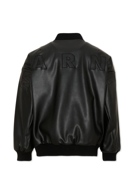 26FW [키즈] 마르니 봄버 자켓 M01977 M00W2 0M900 BLACK - MARNI