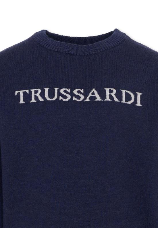 26FW [키즈] 트루사르디 니트/스웻셔츠 TBA26021MA BLUE NAVAL BLUE NAVAL - TRUSSARDI