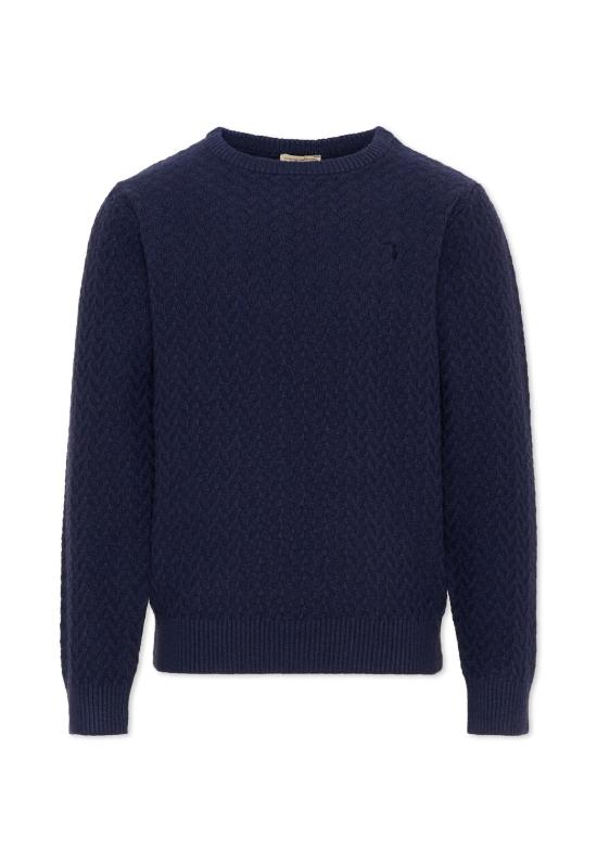 26FW [키즈] 트루사르디 니트/스웻셔츠 TIA26003MA BLUE NAVAL BLUE NAVAL