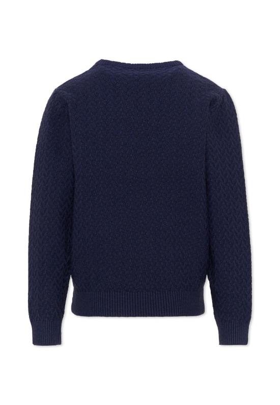 26FW [키즈] 트루사르디 니트/스웻셔츠 TIA26003MA BLUE NAVAL BLUE NAVAL - TRUSSARDI