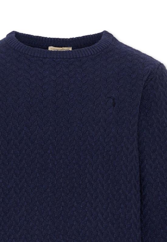 26FW [키즈] 트루사르디 니트/스웻셔츠 TIA26003MA BLUE NAVAL BLUE NAVAL - TRUSSARDI