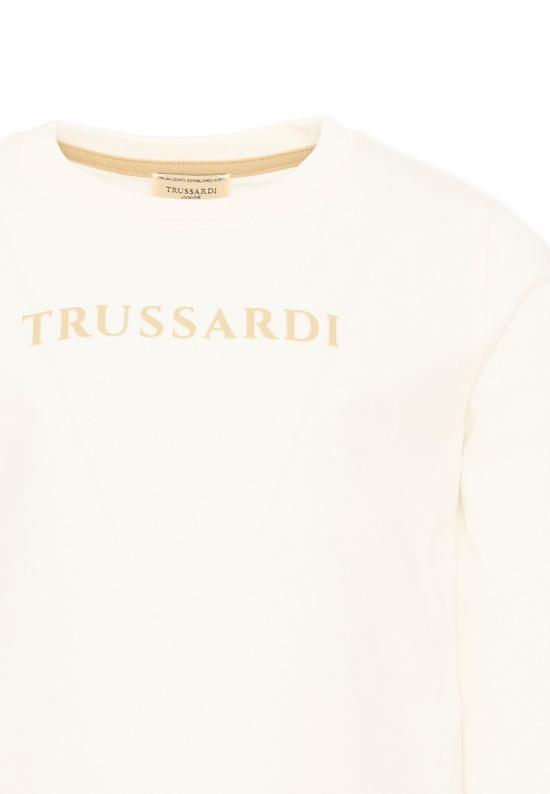 26FW [키즈] 트루사르디 티셔츠 TIA26004TS OFF WHITE OFF WHITE IVORY - TRUSSARDI