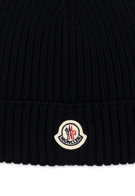 26FW [키즈] 몽클레어 모자 L2954 3B00009 M1131 742 BLUE - MONCLER