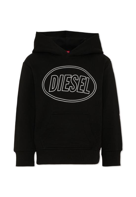 26FW [키즈] 디젤 니트/스웻셔츠 J02612 0GEAD K900 BLACK