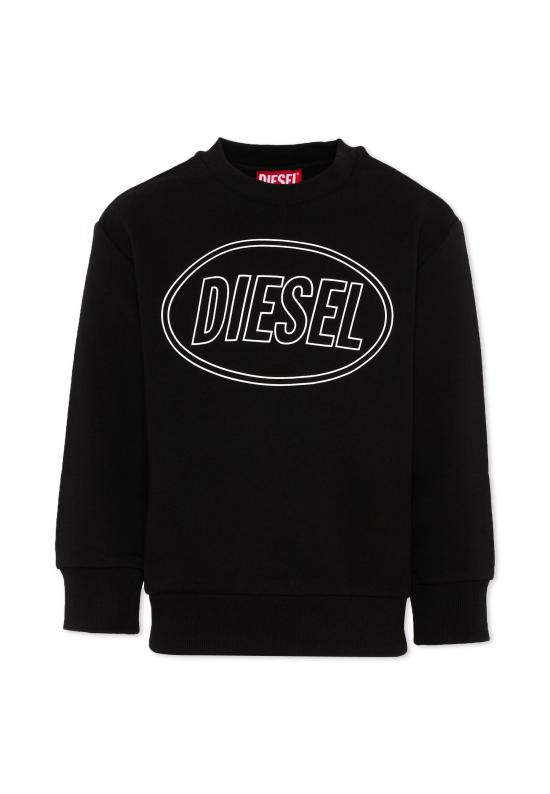 26FW [키즈] 디젤 니트/스웻셔츠 J02611 0GEAD K900 BLACK